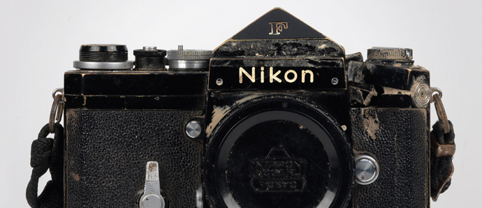 Image of Don McCullin's camera