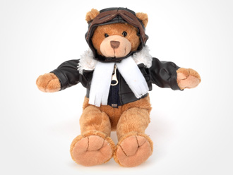 Image of 'Biggles bear' teddy