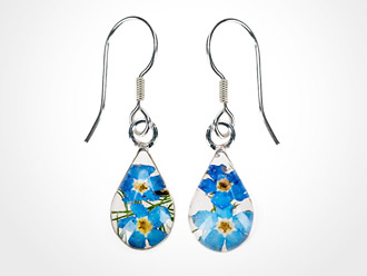 Image of forget-me-not earings