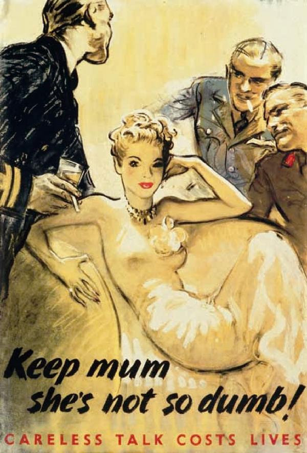 Keep mum she's not so Dumb Mounted Print