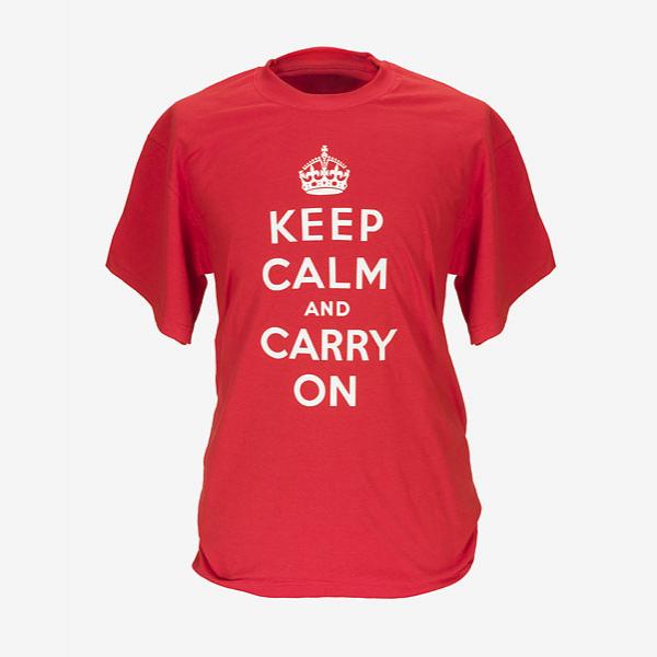 Keep Calm and Carry On T shirt