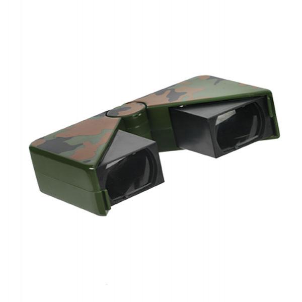 Green camo binoculars
