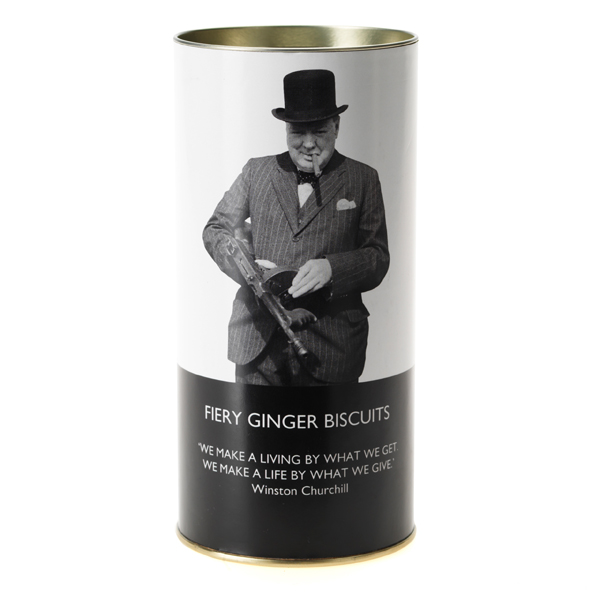 Tommy Gun ginger biscuit drum 200g
