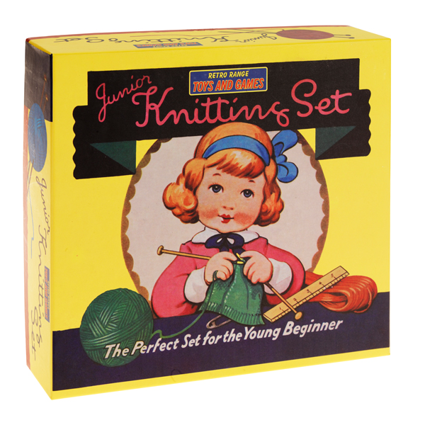 Retro Junior Knitting Set