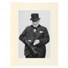 Tommy Gun Mounted Print