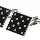 Polka Dot Cufflinks