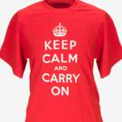 Keep Calm and Carry On T shirt