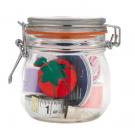 Large sewing kit in jar