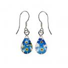 Real Forget-me-not earrings